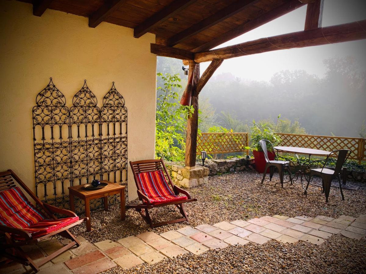 Gite La Canopee A Duras - Piscine Екстериор снимка