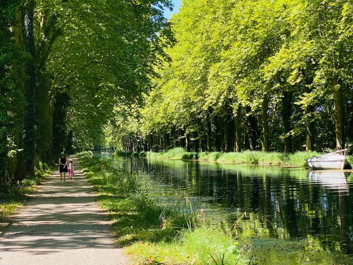 Gite La Canopee A Duras - Piscine Екстериор снимка