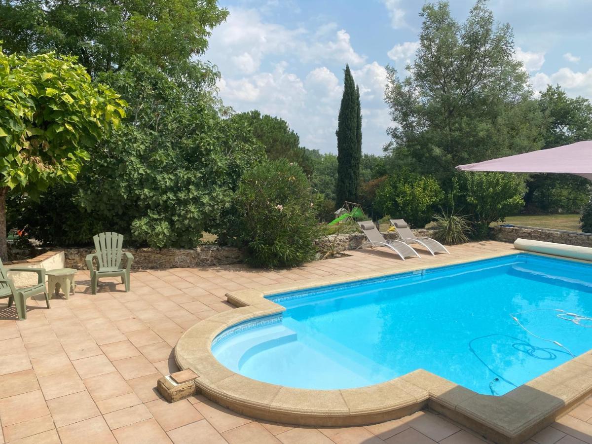 Gite La Canopee A Duras - Piscine Екстериор снимка